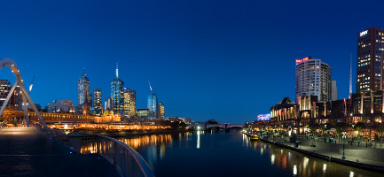 Melbourne Yarra Twilight by Diliff